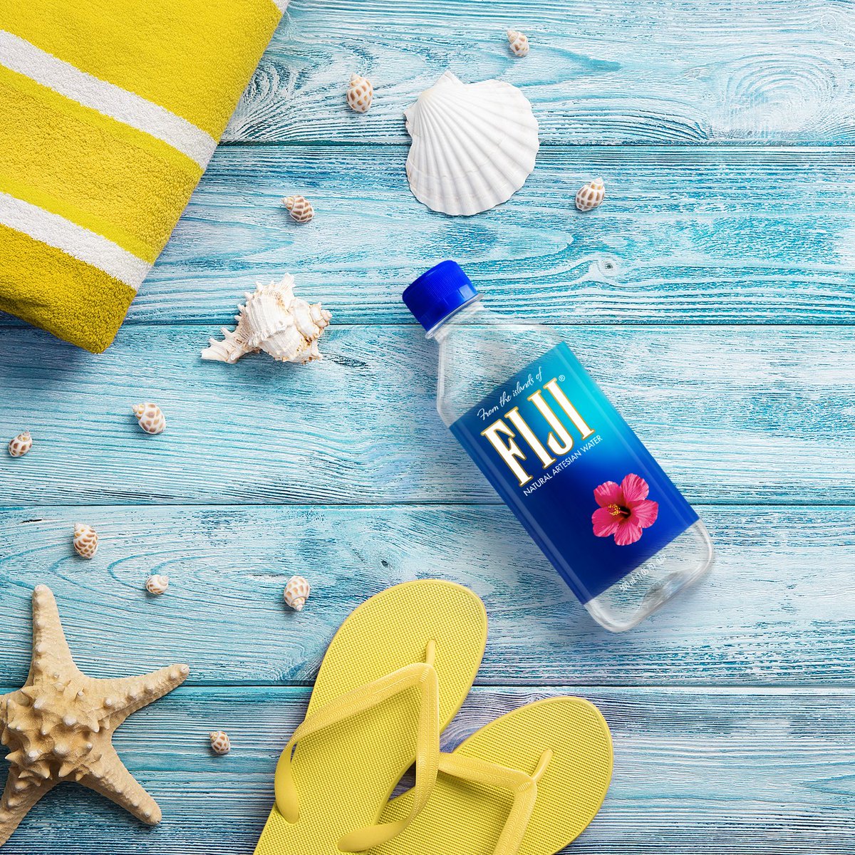 FIJIWater's tweet photo. Stay cool this summer with Earth’s Finest Water. https://t.co/hY276Cc2pX