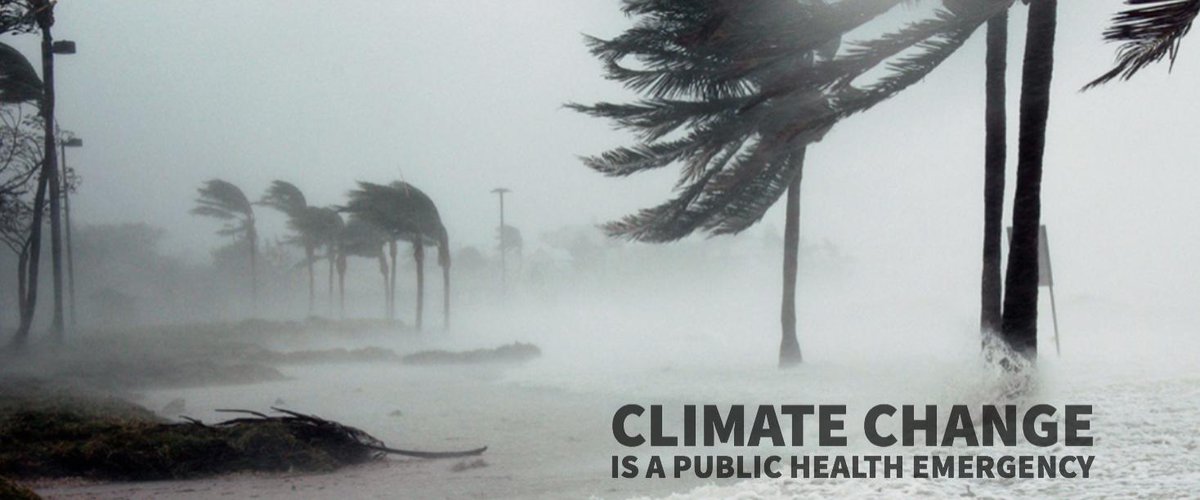Extreme weather conditions and worsening air pollution are just two of the many negative implications that make climate change a public health emergency. That’s why we have signed on at climatehealthaction.org #ClimateHealthEmergency #ASPPHadvocates #ThisIsPublicHealth