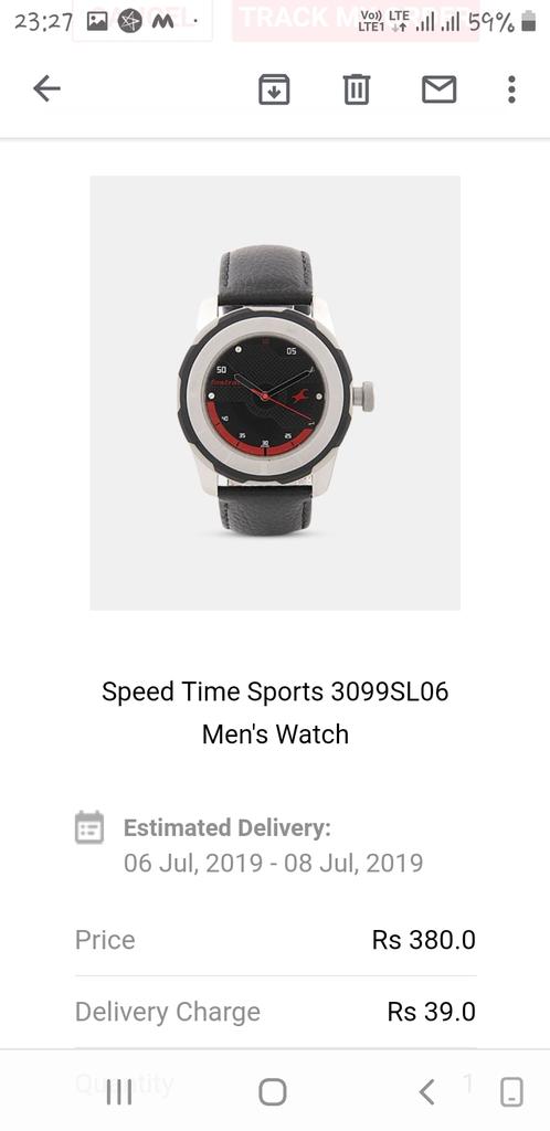 speed time sports 3099sl06 men's watch