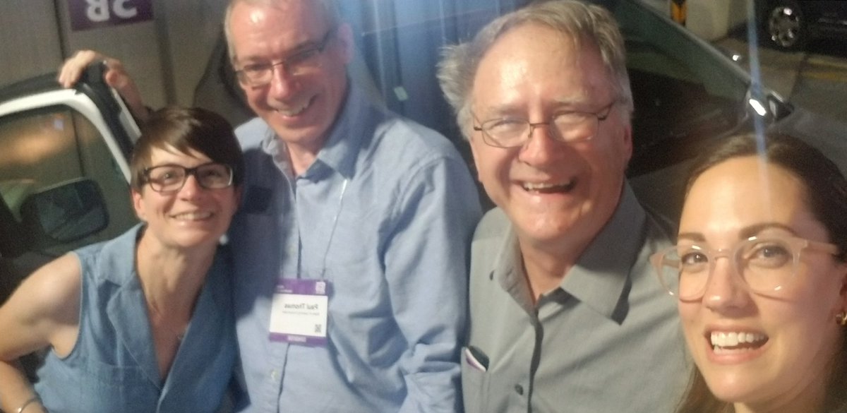 Mrs_Greening's tweet photo. Paul and Art from @BytesofLearning   save the day!!!! Thanks for the "jump!" @Nbrown109 #ISTE19 #ultrakey #KindnessMatters #hpsdshoutout https://t.co/pJZVxfVp3J
