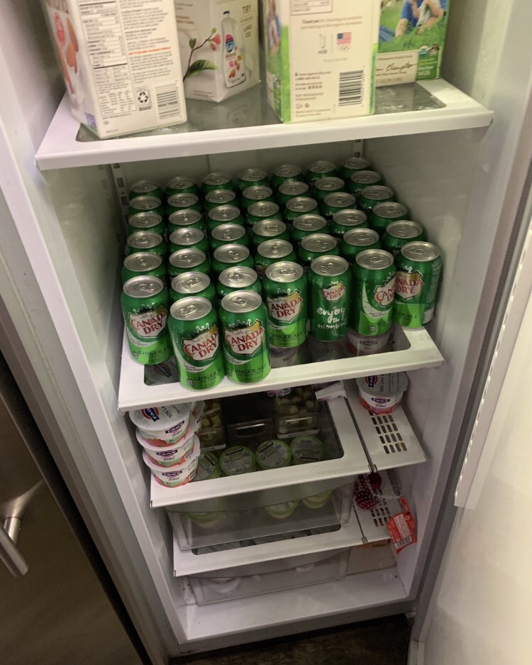 diet coke refrigerator