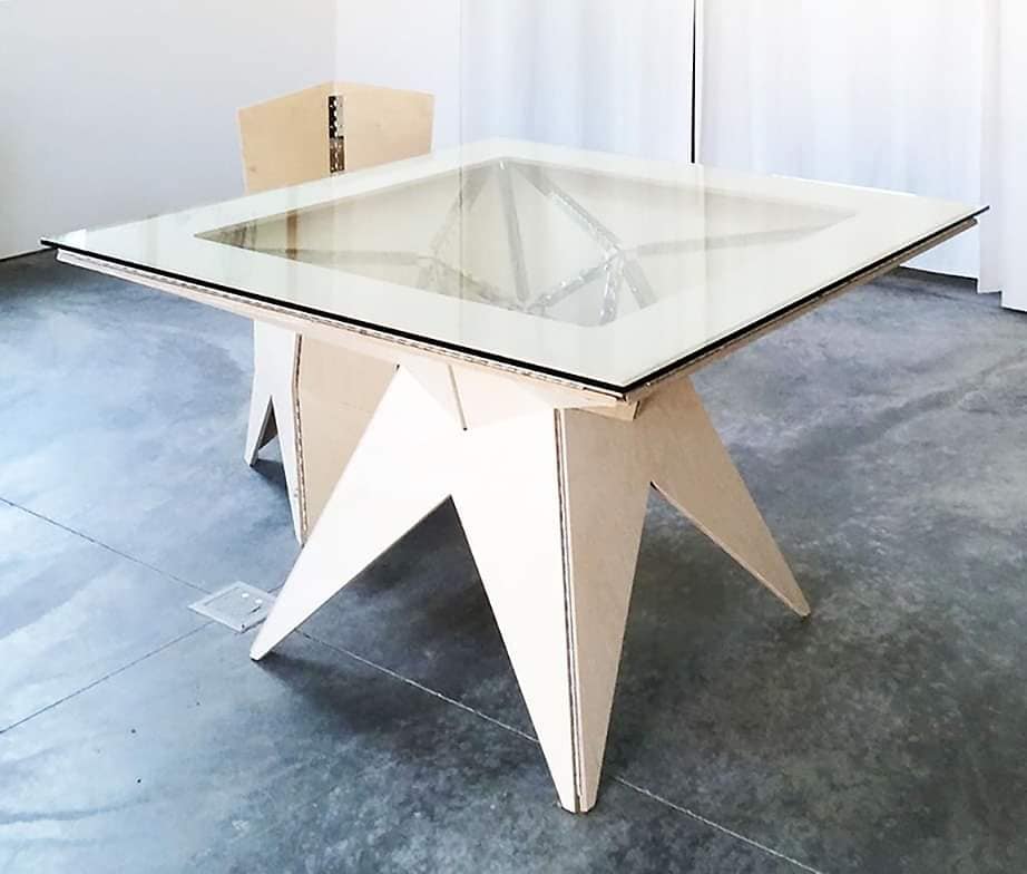 Столик оригами журнальный. Оригами мебель. Кофейный столик оригами