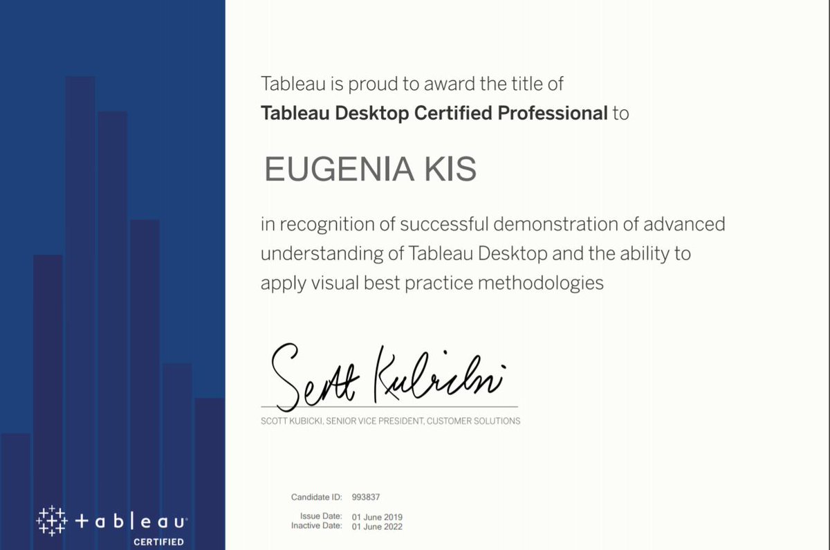 talva_cz's tweet image. I have something to celebrate this week: so proud to become @tableau Certified Professional! 📊📈🎨🤓🏆🎉
#tableau #dataandanalytics #datavizualization #data #tableaucertified #analytics