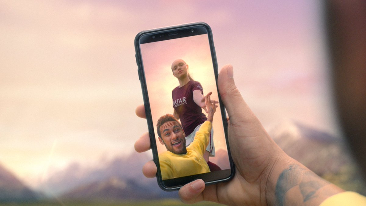 Ready, set, GOAL⚽️!
Make sure to snap a picture 📸at #qatarairways FIFA Fan Zone #FIFAWWC
