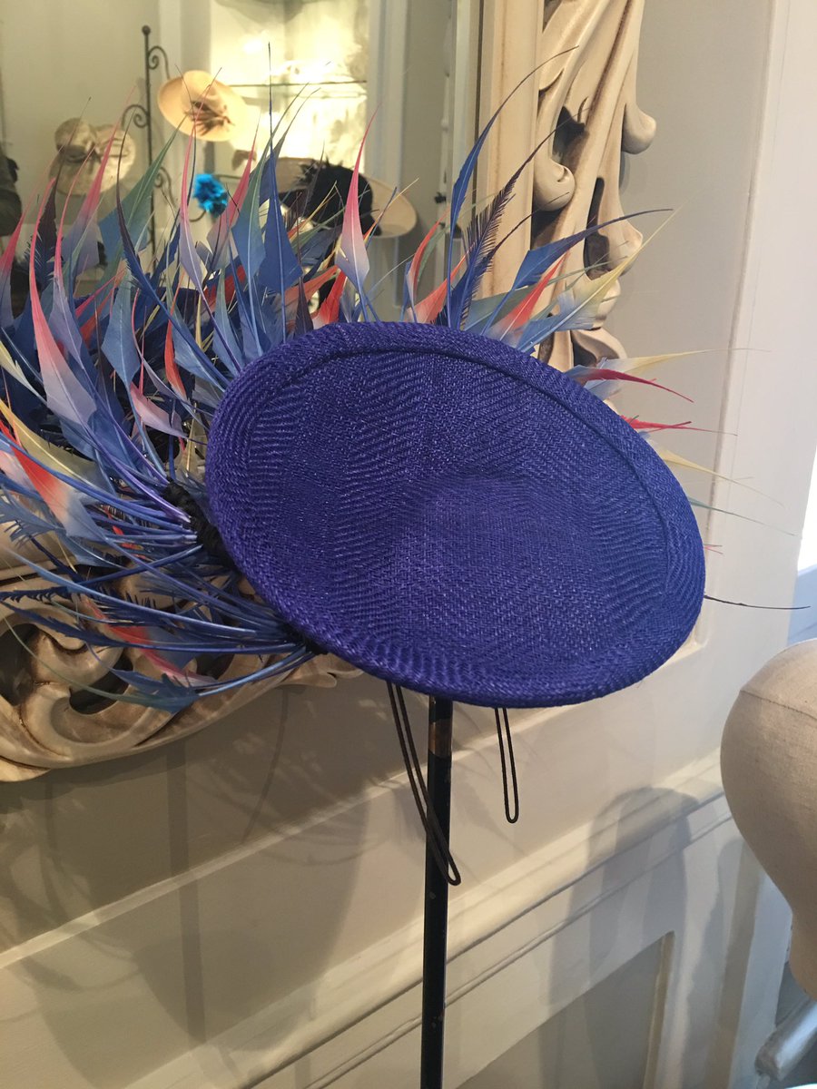 100Masters's tweet image. We went to visit awesome milliner @RTMMillinery and her talented team today for a new #100masters film - we come away VERY inspired and wanting ALL the hats 🎩 they are so pretty!