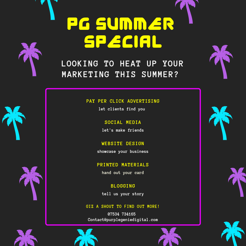 purplegdigital's tweet photo. ☀️Special offers available for the care and wellness sectors for start up packages! 👍
.
.
.
.
#Barnsleyisbrill #WonderfulWakey #SheffieldisSuper #DigitalTarn #MarketingStrategy #Marketing #DigitalMarketing#Advertising https://t.co/1biwiziQmY