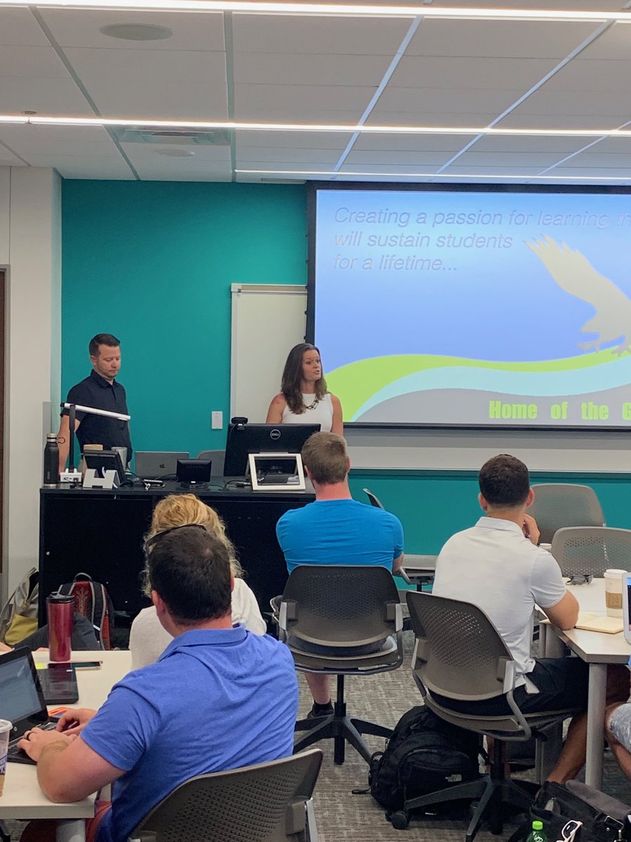 pantherprof's tweet photo. S/O to @B_Wagoner & @brwebs10 for speaking to @UNIEdLead students this morning. #Wellness #Culture #CatchLife https://t.co/LrdWb3ByZz