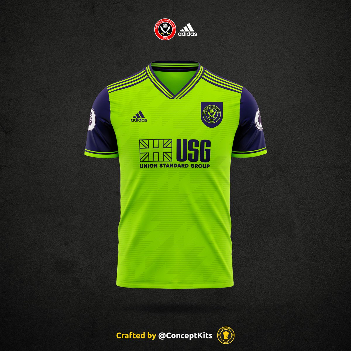 Sheffield United Home Kit 201920 - Apartment Home Decor