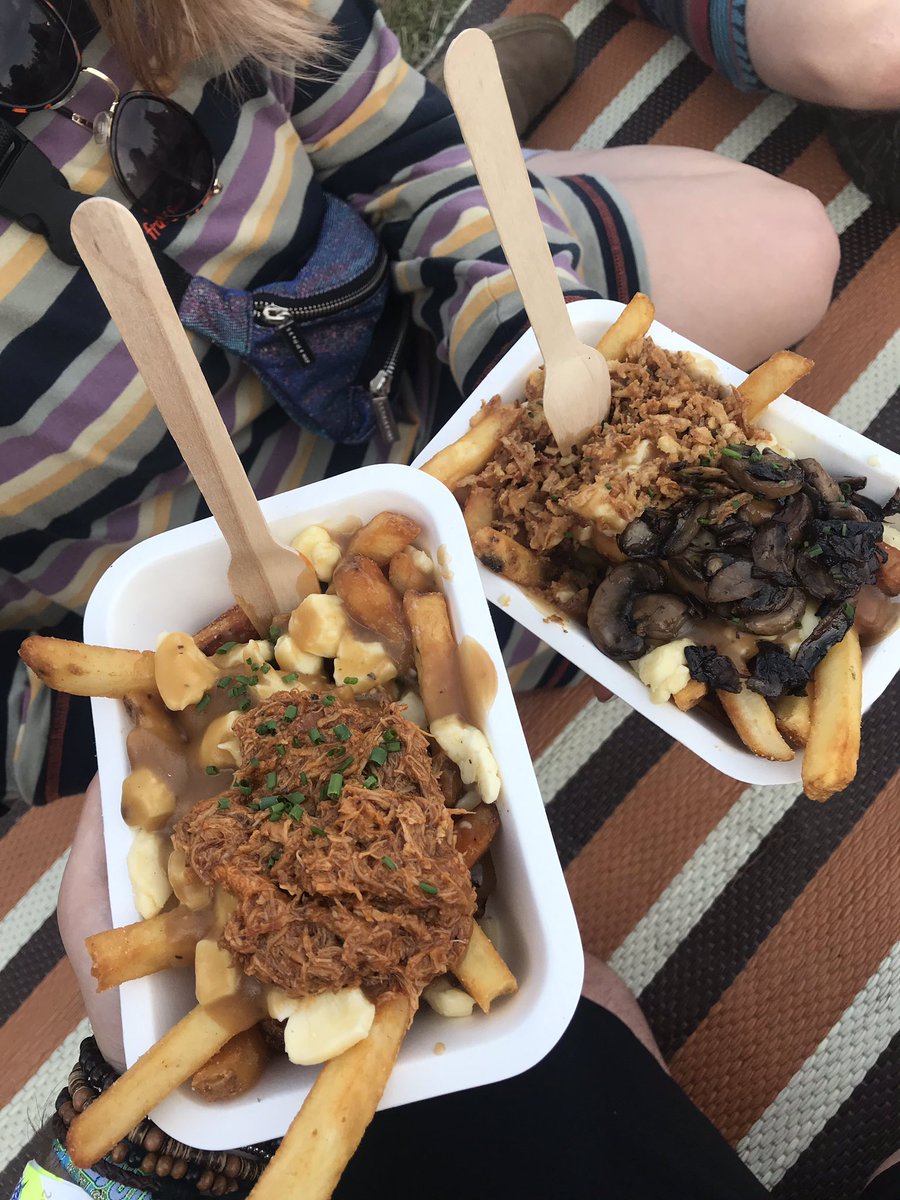 Just discovered Poutine. Thanks <a href="/Canada/">Canada</a> 🥰