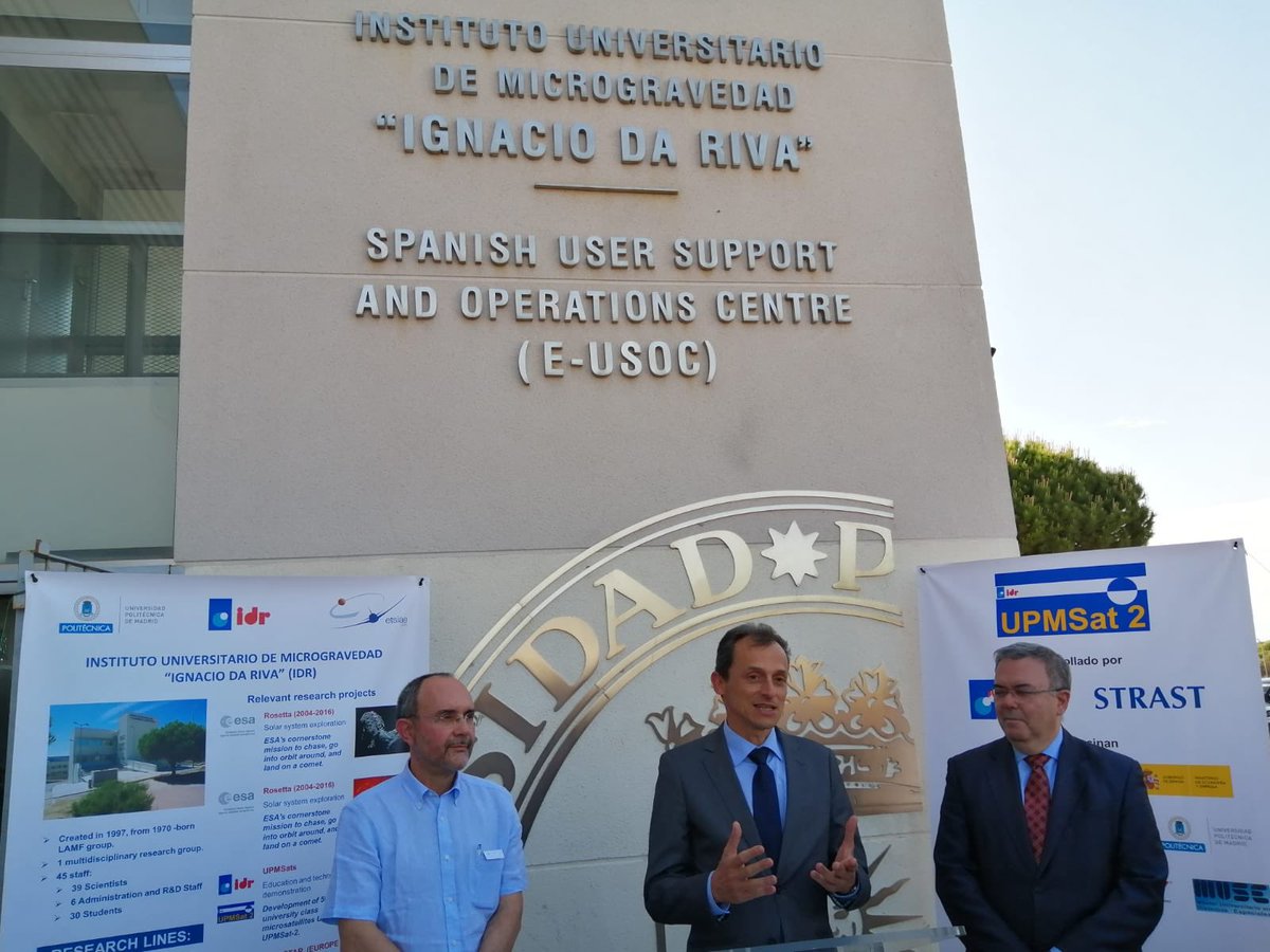 Pedro Duque tweet media