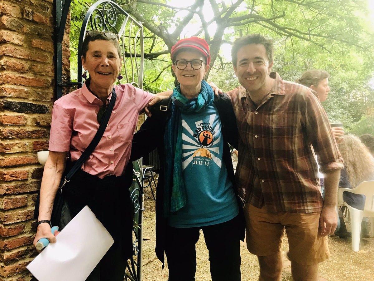 Photo of shery mead, Chris Hansen and Sascha Altman DuBrul