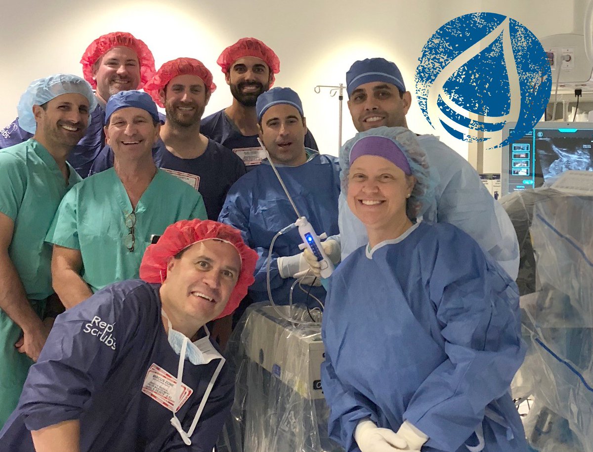 Seeing is believing!  Great case observation day of #Aquablation therapy at @EinsteinHealth with Dr. Steve Sterious. Spreading the word about this innovative treatment for #LUTS due to #BPH. #SurgicalRobot @sterious17 #AquaBeam