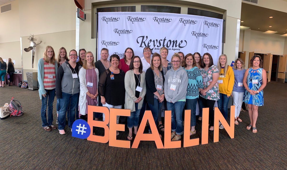 educationec's tweet photo. #beALLinEarly Childhood teachers and consultants are well represented in Dubuque!!!! Awesome https://t.co/xu6crVmrYT