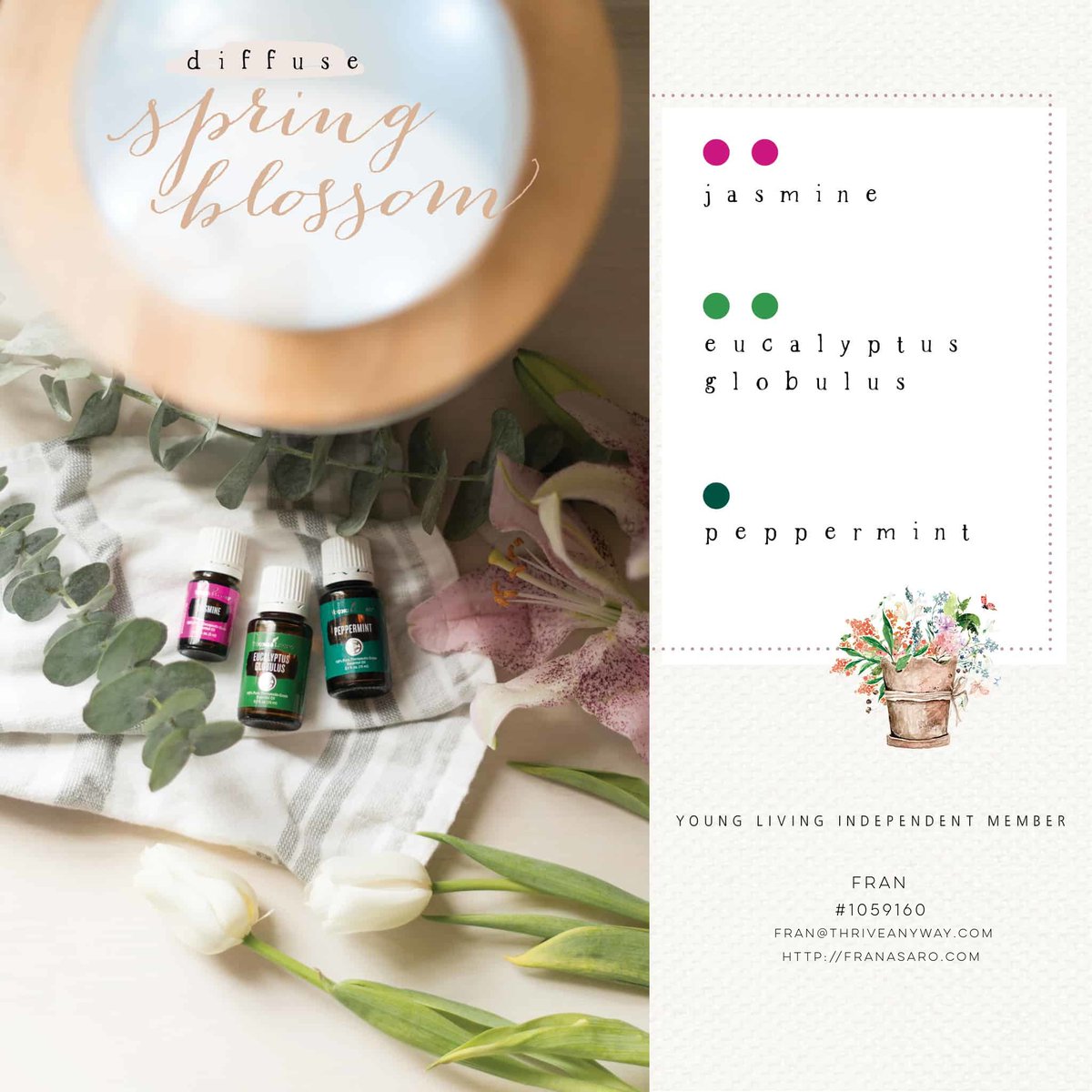 thrivingwithoil's tweet photo. 7 Luscious and fresh Diffuser Recipes by Young Living - Great for having your home smell clean and inviting. https://t.co/CkIqpNt9Tu #essentialoils #youngliving #diffuser #oilrecipes #diffuserrecpipes #springcleaning https://t.co/6ANmVs6LWP