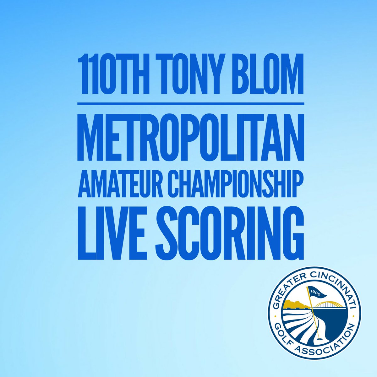 GCGA's tweet photo. Check out LIVE SCORING for the 110th Tony Blom Metropolitan Amateur Championship at https://t.co/CJH8XOC2CV. #GCGA #1905JuniorTour #ShakerRunGC #growthetree #OasisGC #MET #LIVEscoring #whowillwin @ShakerRunGolf @OasisTurfgrass https://t.co/mZnyH7UxgP