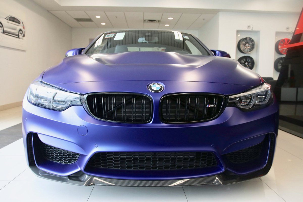 The color of competition. Shop the #BMW M4 CS, here: bit.ly/2PSzZCm #ShopAutobahn