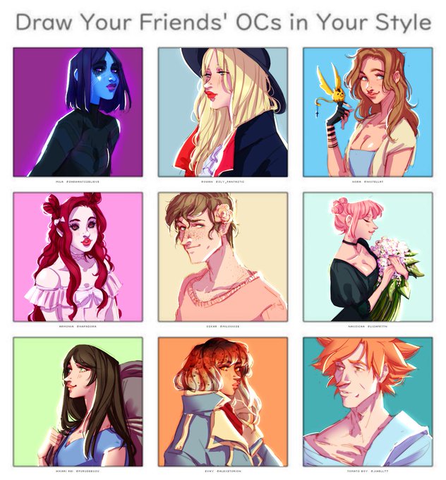 done! i had so much fun fdgiodhg

#artmemes #artchallenge #drawthisinyourstyle #drawyourfriendsocinyourstyle #originalcharacters 
