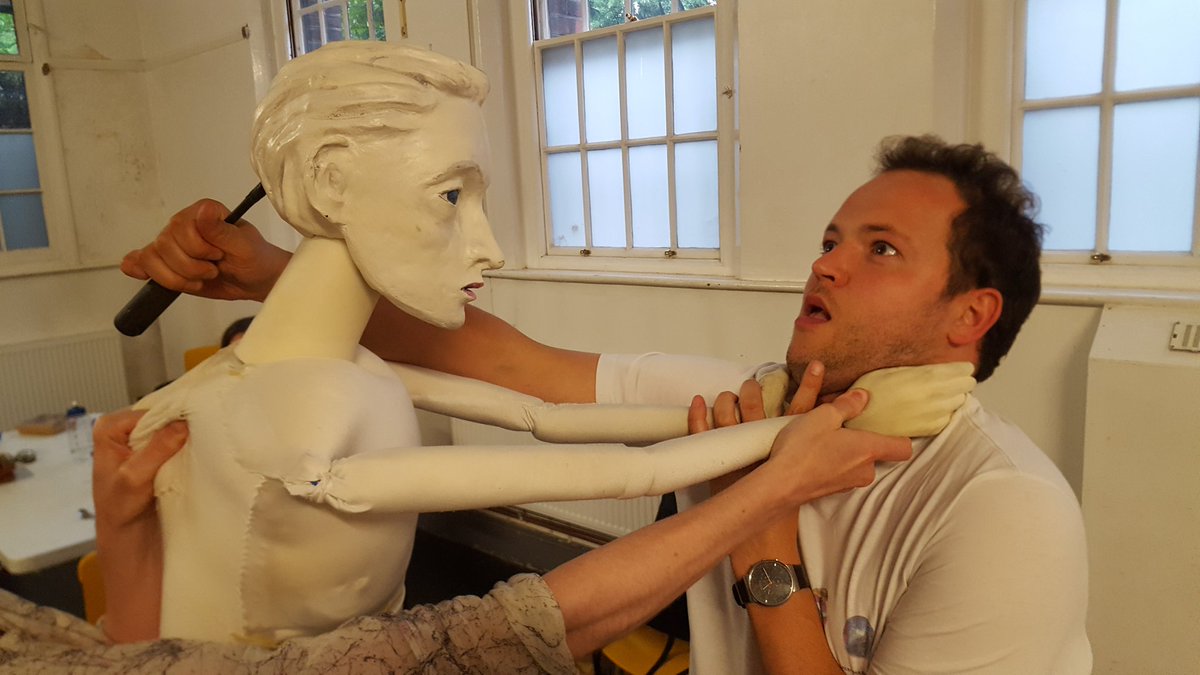 Orfeo really helping out around the production office today but reports of a rift with the handlers... lso.co.uk/whats-on/icalr…