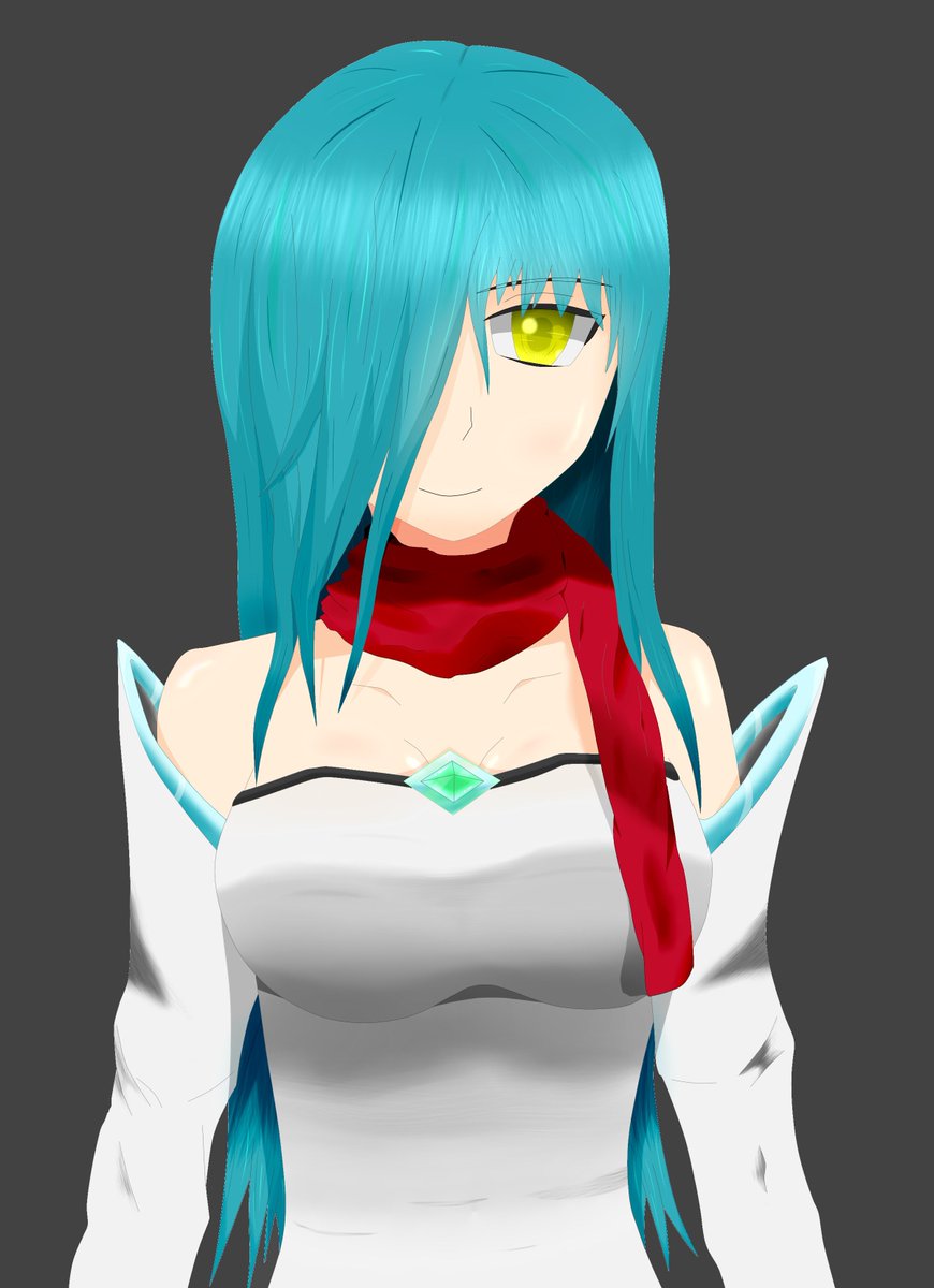 examblueone's tweet photo. 竜崎樹離
私の書いてる（いつだ前に書いたの）小説のキャラの一人を、デジタル塗りのリハビリで
塗り方をいろいろ工夫して前から変えてみた https://t.co/NUD0tAHlMn