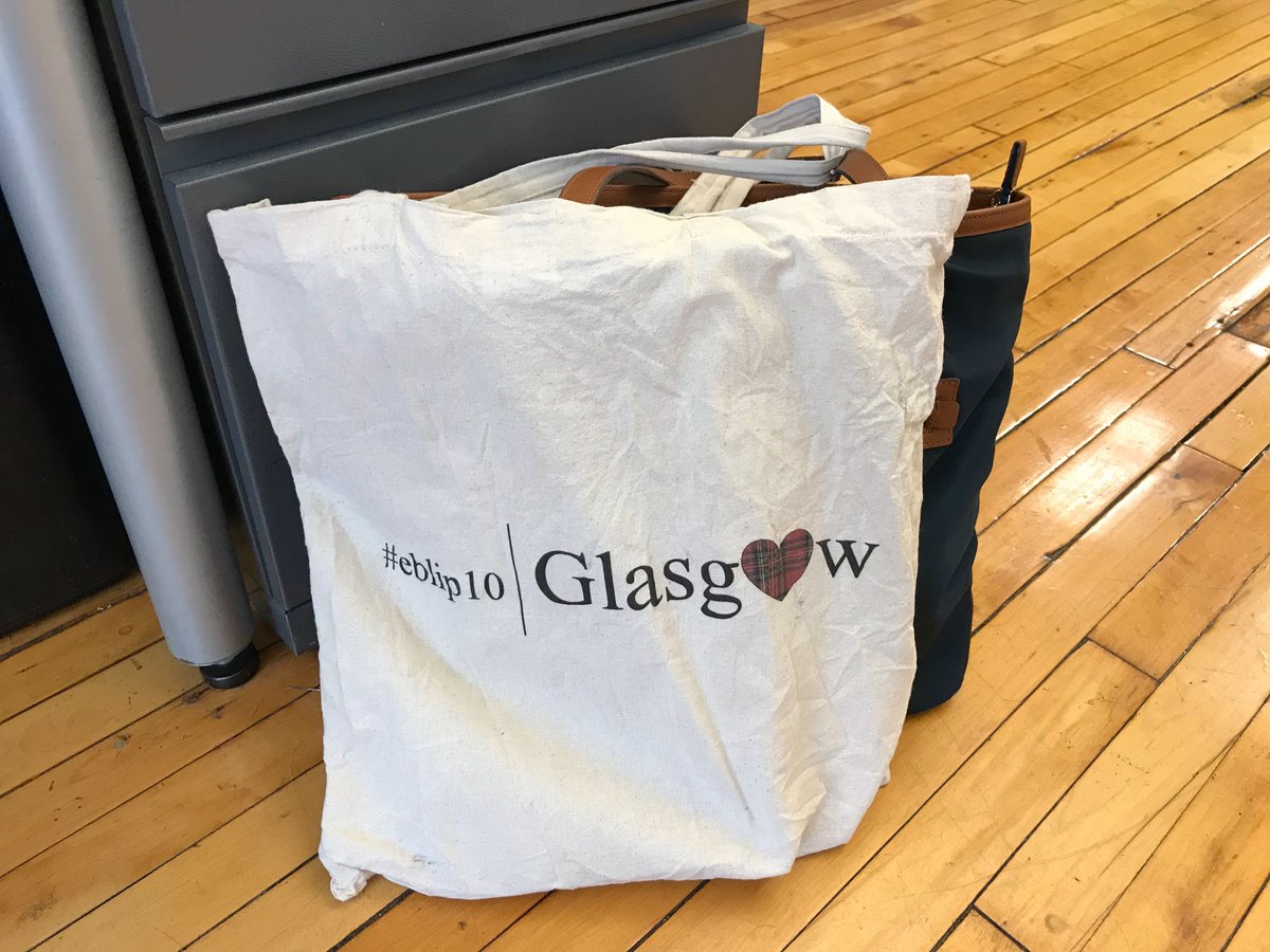 cwolffeisenberg's tweet photo. @dm_cooper Dispatch from my desk: the #EBLIP10 bag (classic tote!) made its way to the office today https://t.co/0xiE7ww03x