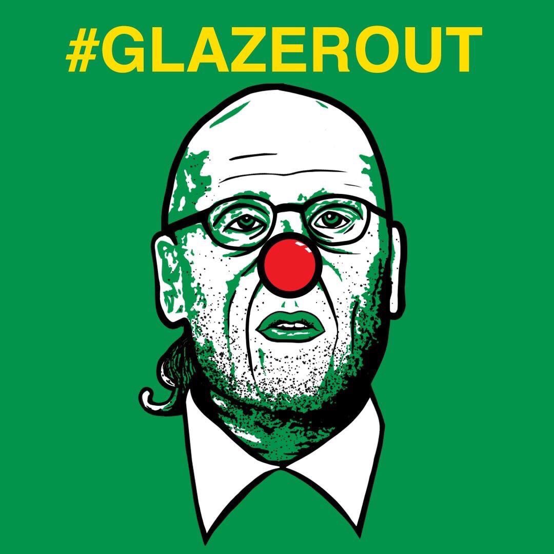 DW749651012's tweet photo. Green and gold until the club is sold #GLAZERSOUT https://t.co/OynbWn6nlx