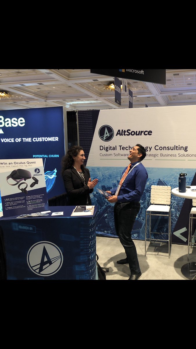 AltRumpf's tweet image. Making some great connections @CustContactWeek @altsourceinc #AltSourceCCW #CustomerContactWeek #CCWVegas19 #20YearsofCCW