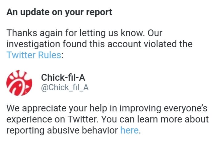 Errynn2's tweet photo. @typeaparent @Chick_fil_A Not a real. Account https://t.co/UuuKhwPjwF