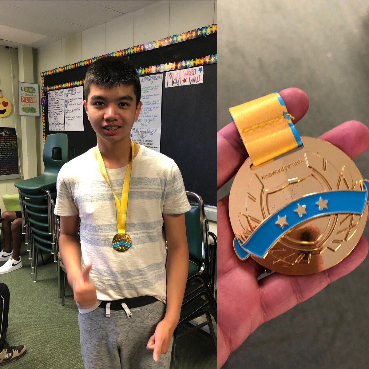 HeatherKearns6's tweet photo. Amazing work for one of my grade 8’s he completed a whole Mathalon in @knowledgehook @tdsb_SMPS! @SherylZona @Rtohana4 @RohanRobinson11 #weknowmath #grade8 #perseverance https://t.co/9y2DfL9VrQ