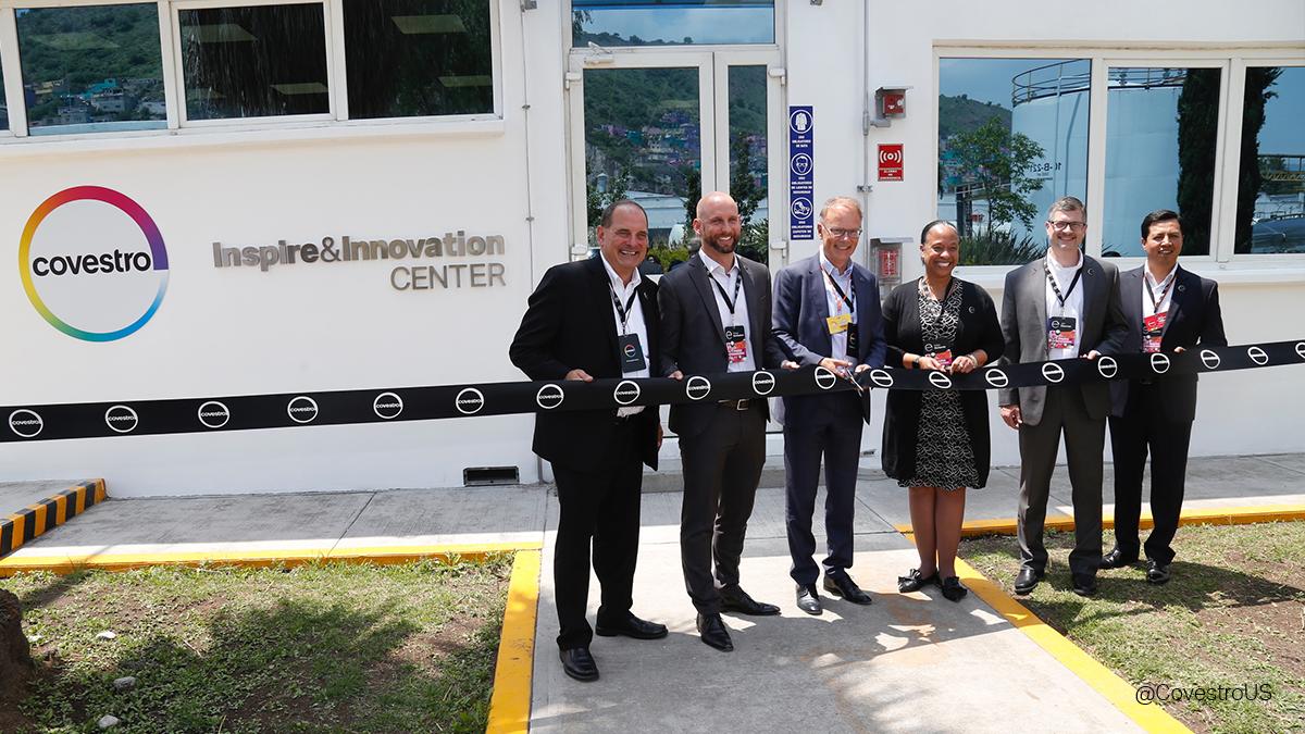 CovestroUS's tweet photo. #Innovation requires collaboration! Our new #Coatings lab in Mexico, opened today by North American Coatings head @awrichards1 &amp; Mexico country head @PaKornfuehrer, will enable us to partner with customers in the country to better meet their needs. https://t.co/2rvLxn2165
