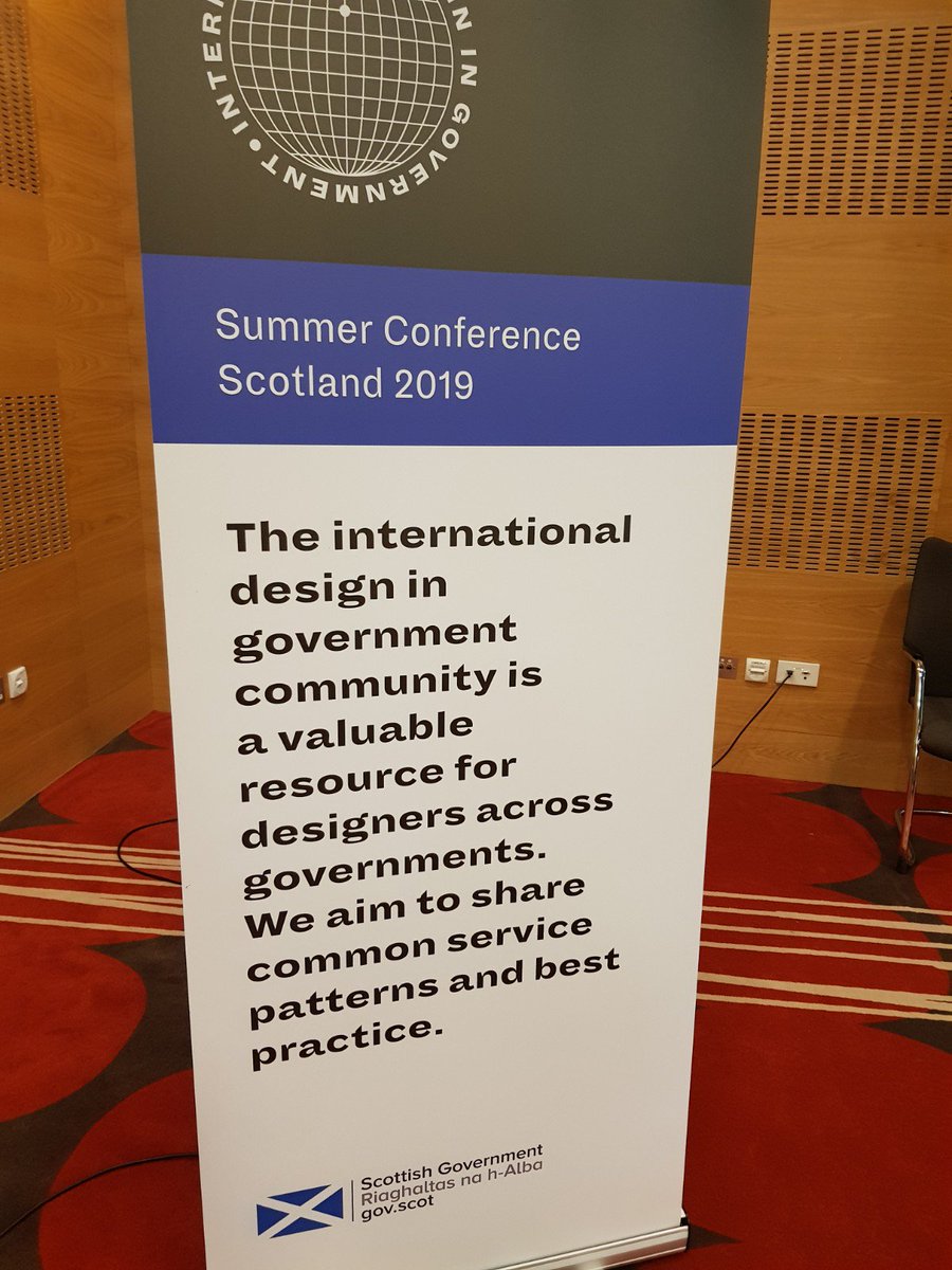 mkirkpat's tweet photo. Fab 2 days @ International Design in Gov conference n Edinburgh - so many bright, brilliant teams committed to designing inclusive, valued services for people; great work being done globally to build services *with* communities - lots to bring back to NZ :) #govdesign #digitalnz https://t.co/zQB0GYIEI1