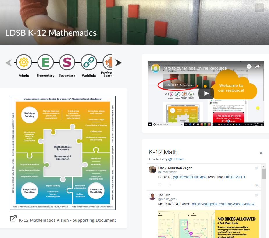 jackieadecker's tweet photo. So excited to launch our new LDSB K-12 Mathematics Minds Online resource! LDSB peeps - go into Minds Online and self-register. Brought to you by the LDSB K-12 Math Team: @bush_co @GoslinK123 @Pricia5 @MmeLeeder @LDSBTech @JessSilverLDSB #ldsbmath https://t.co/wmYOvAL7cb
