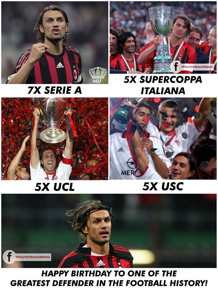 Happy Birthday Paolo Maldini!   