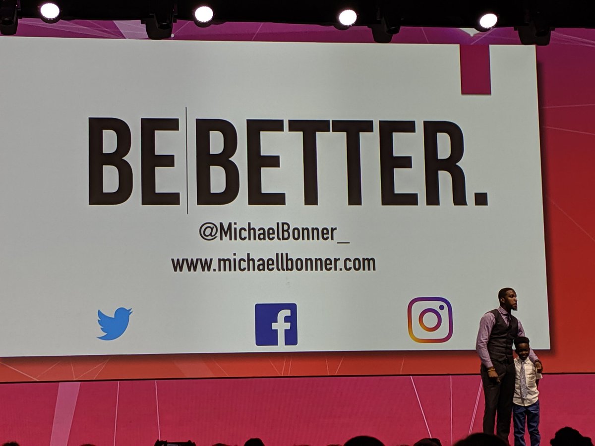 KellyRivett's tweet photo. Thank you @MichaelBonner_ for inspiring and rehighlighting how important it is to care for your students and wanting to be better! #ISTE19 https://t.co/H9mTqFJlrx
