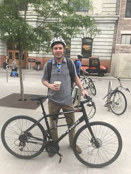 FlyFrontier's tweet photo. Frontier was proud to be a sponsor of Colorado Bike to Work Day hosted by #WaytoGoDenver! Cheers to our employees who hopped on their bikes and pedaled their way into work today! https://t.co/pD7QsF3ACC