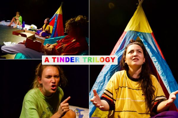 MyTheatreMates's tweet photo. Have you heard about #ATinderTrilogy? A hit at @camdenfringe 2018, the trio of monologues is running this week at @Theatre503. AND you can PAY WHAT YOU CAN for Saturday's matinee!!! #theatreforall #AccessibleTheatre https://t.co/lrkJb7cgi0 #Featured https://t.co/XBdolAMsDs