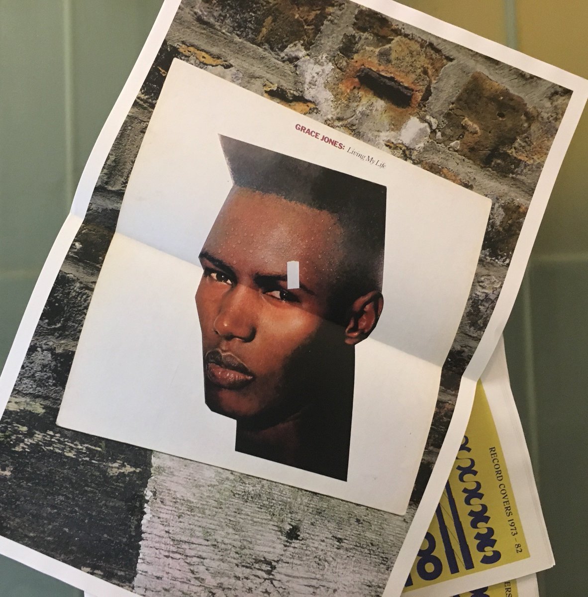 x_heighted's tweet photo. soz Ive been a little distracted. Im back and my fmp for the writing programme has arrived. Meaningful Mutations, 8 essay-fictions on 8 album jackets. Part of @RCA summer show (Battersea Campus), opening this Saturday 12-6pm. Runs for a week. Come along. https://t.co/xKmegBddTA https://t.co/k5bv9FeUlF