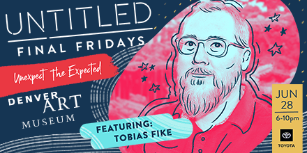 DenverArtMuseum's tweet photo. Explore the creative practice of Tobias Fike at this month’s Untitled Final Friday on June 28. Inspired by “The Light Show” exhibition, his presentations will feature shadow sculpture, a LED light box-making workshop and more. Details…https://t.co/Ws2saeDoIH #UntitledDAM https://t.co/f0dgwSyeYg