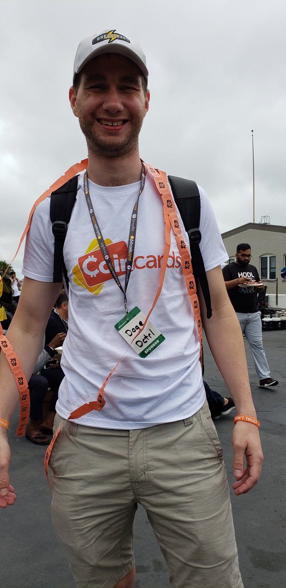 CryptoBitBus's tweet image. Big shoutout to @CoinCards for contributing to our swag bags for the bus! Check them out!