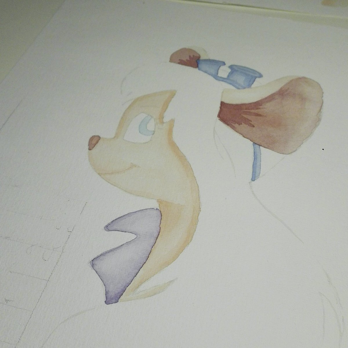 Currently working on one of my rare fanart pieces; do you reckognise her?
---
#wip #wipwednesday #watercolour #watercolourinspiration #fanart #workinprogress #thetinkery #maker #childhoodhero #kindheitshelden #nostalgie #nostalgia #throwback