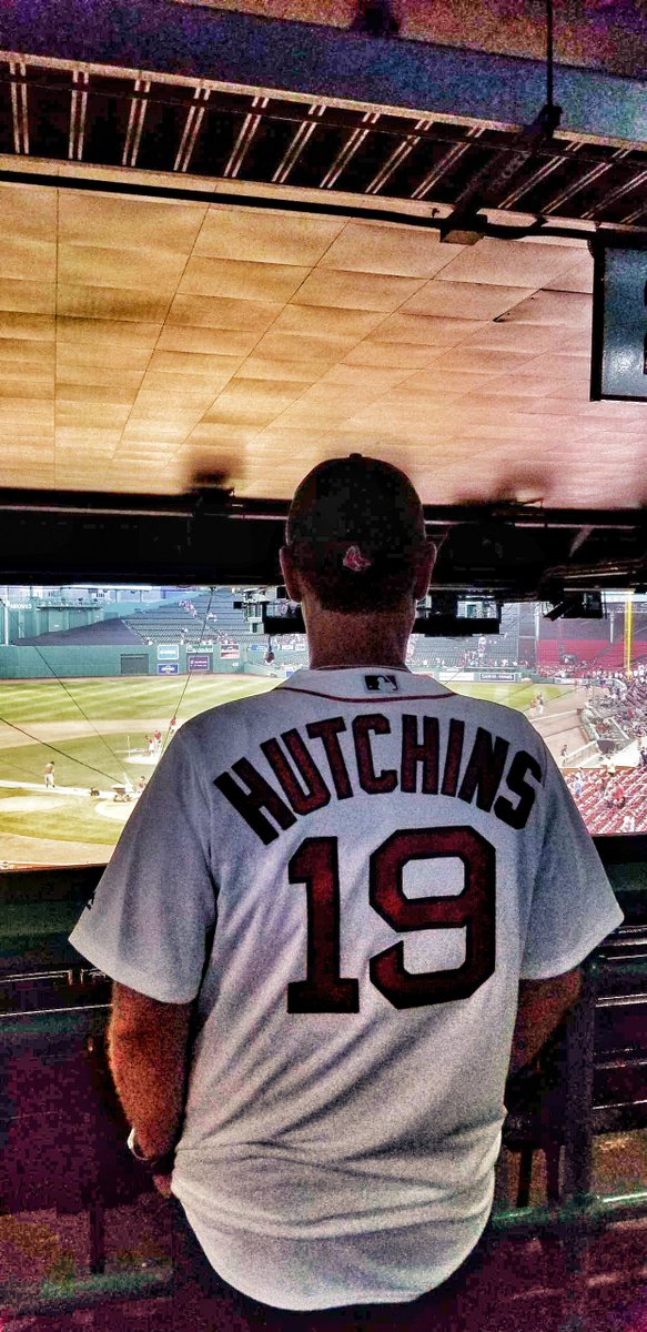 betsymwebb's tweet photo. BHS' own, Eric Hutchins, was the recent Red Sox Educator.  He was honored at the pregame ceremony, received his own team shirt, and tickets to the game.  A BHS student nominated Hutch for all he does for students and staff at the high school. Go Rams......Go Red Sox....Go Hutch! https://t.co/5QI64fIMOj
