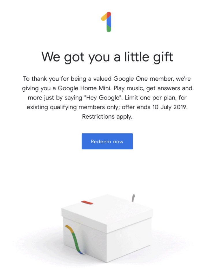 TechManPat's tweet image. Thanks @Google for the Gift #googlemini #google looking forward to asking “Hey Google, what does the fox say?” Hehe