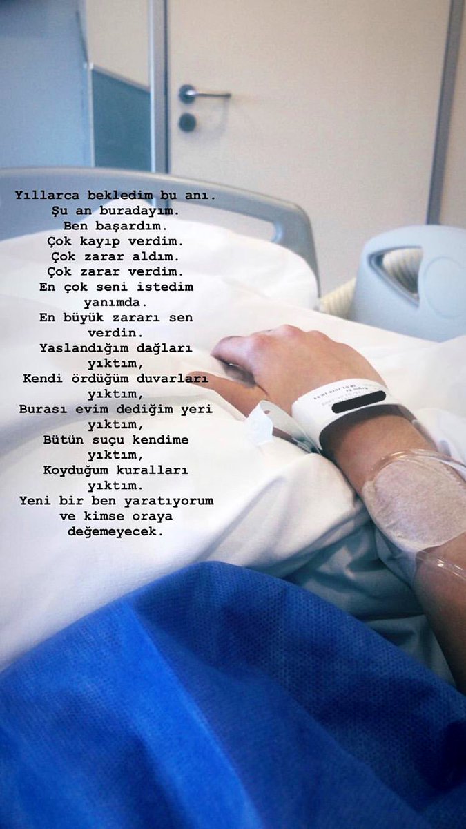 Hayatımda gördüğüm en anlamlı yazısın ve en çok beni anlatan ...