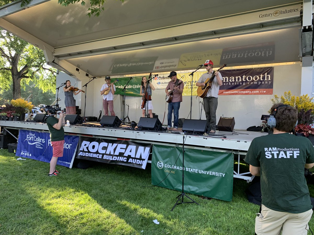 Second <a href="/LagoonSeries/">Lagoon Series</a> concert of the summer <a href="/ColoradoStateU/">Colorado State University</a>. A wonderful summer night with Shaky Hand String Band. <a href="/VisitFtCollins/">Visit Fort Collins</a>