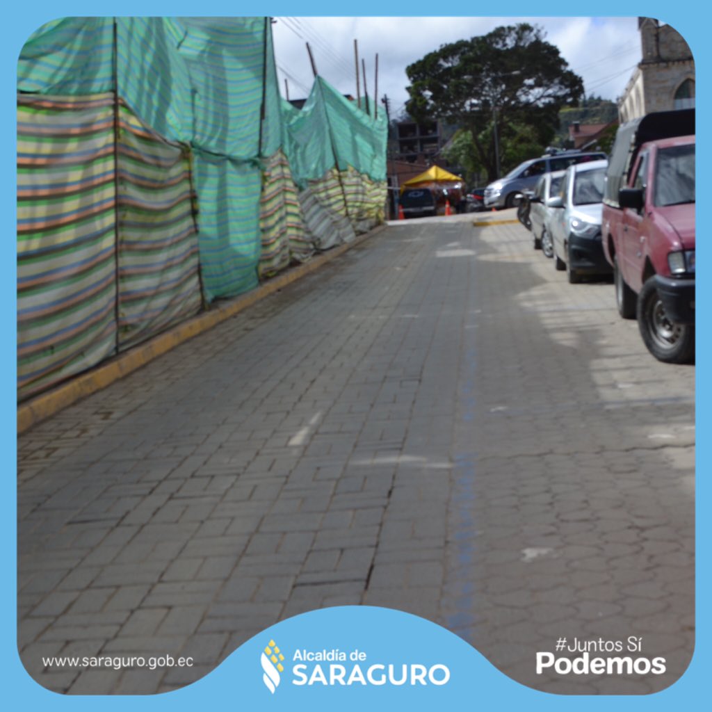 La Av. El Oro fue intervenida debido a su mal estado y se intensificaron los trabajos por las fiestas del Inti Raymi, Corpus Cristi y San Pedro, pese a la fuerte situación invernal. Informamos que el 1 de julio se reinician los trabajos de adoquinado en el centro de #Saraguro.