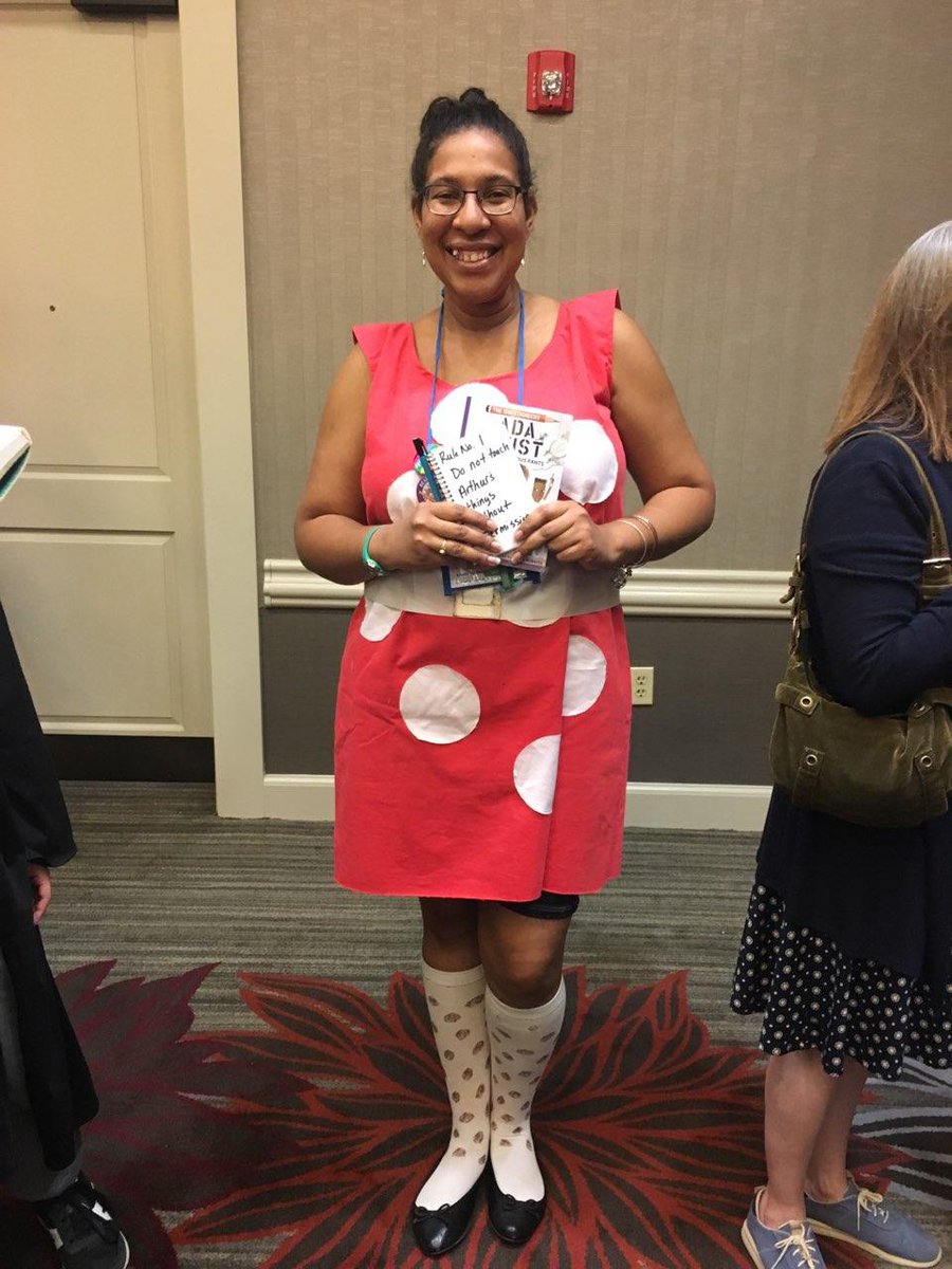 abramskids's tweet photo. "Rule No. 1 do not touch Arthur's things" 😂. Look who we spotted at #ci17! #TheQuestioneers https://t.co/otiytCW8eS