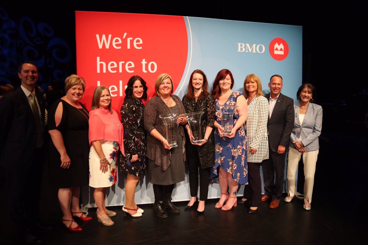 AlainaLockhart's tweet image. Congratulations to #BMOforWomen honourees Victoria Clarke @VisitSaintJohn, Robyn Tingley #GlassSky, and Dominique Leger of @InPursuitTruck! Your hard work in our communities is making an incredible impact. #WomensEconomicDevelopment