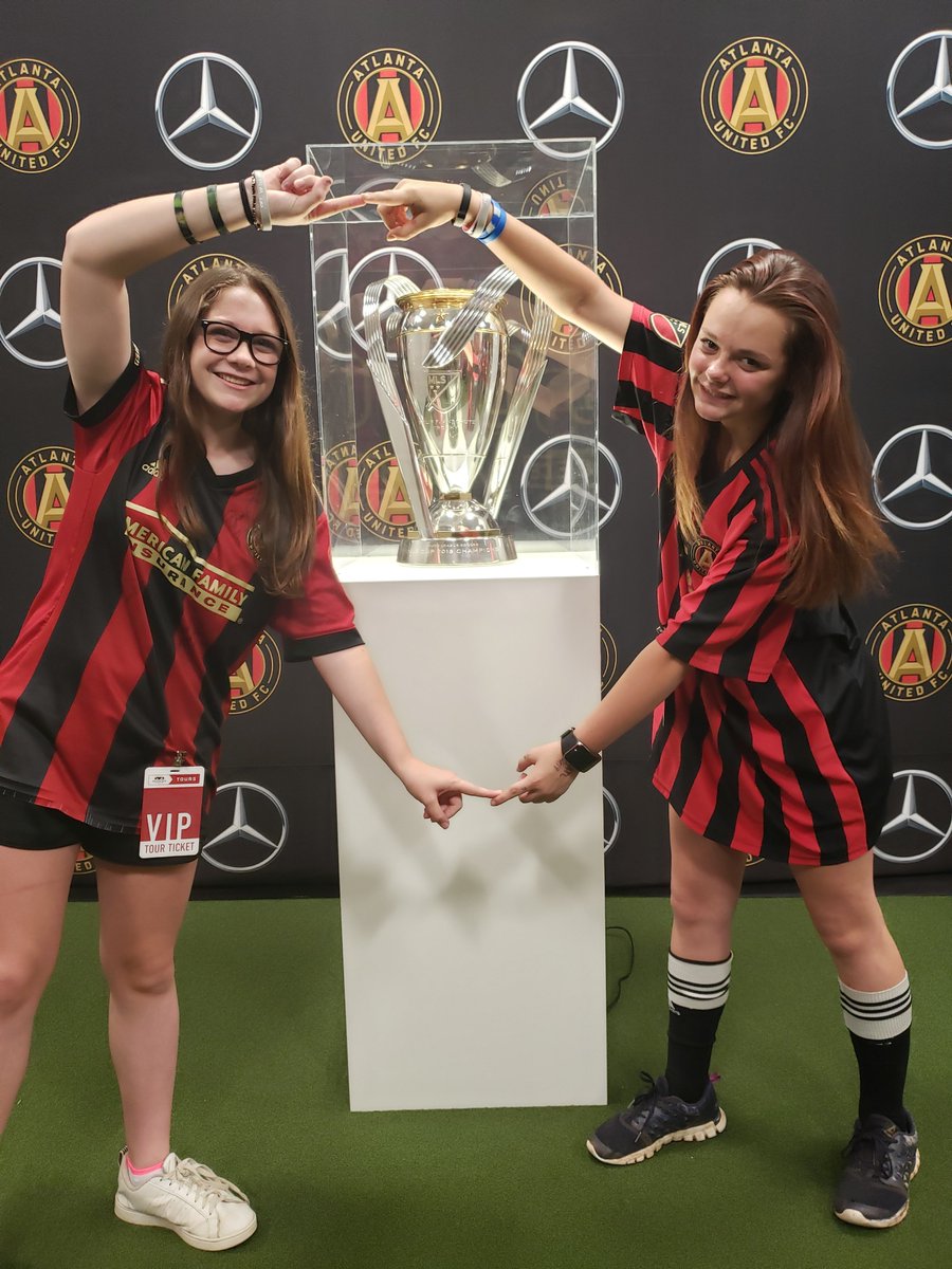 Prockey's tweet photo. Great day being hosted for Taylor's birthday by Team Uncle Arthur Blank #VIPTour #MBSTADIUM !!! #ATLANTAUNITED !!! #ATLANTAFALCONS  A-T-L!!! https://t.co/7UGENZdEZW