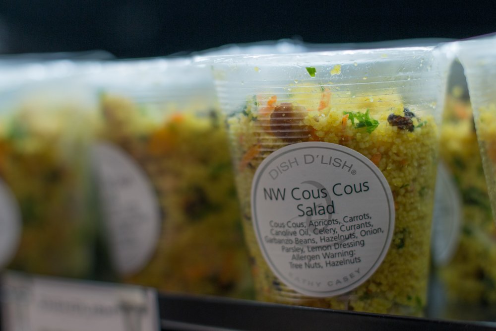 DishDLish's tweet photo. #HealthyTravel #SnackTime: NW #CousCous Salad - cous cous, #apricots, #currants, #hazelnuts, and tossed in a #lemon dressing! #Dlish #SeaVacay on #ConcourseC @SeaTacAirport! https://t.co/kdoenkxH3q
