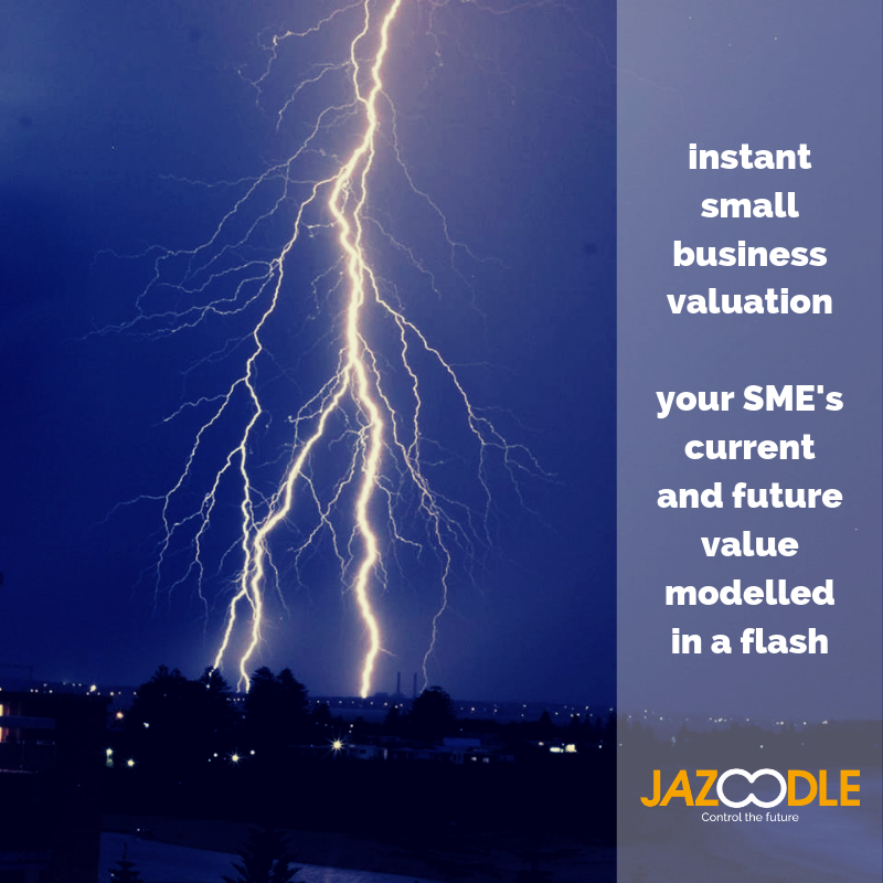 Jazoodle's tweet photo. As you plan for EOFY all businesses should have an appreciation of their likely business value. Instant current business valuation &amp; model future valuations in a flash. #Xero Integrated Learn more; https://t.co/Y95j0MwDm2 #BusinessValuation #SME #EOFY #ControlTheFuture #SmallBiz https://t.co/BWapSfXvcp