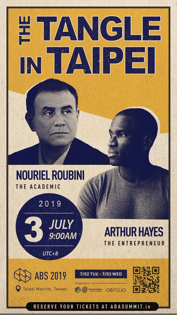 Today sets a new record for crypto: >$1B open interest on XBTUSD, >$13B  traded on XBTUSD, >$16B on all BitMEX products. Yet, @Nouriel still  believes that cryptocurrencies are a farce. Watch him